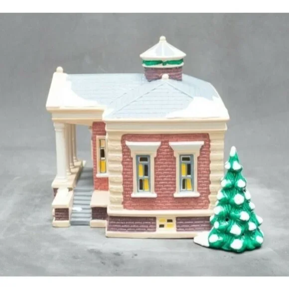 Dept 56 Snow Village - Village Public Library - Picture 2 of 6